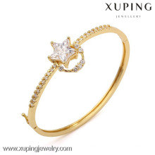 50206 Jewelry in china gold plated with star decorative modern women bangle